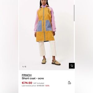 FRNCH Raincoat - M